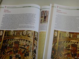 Bilinguales Geschichtsbuch - Auszug "Johannes Calvin"